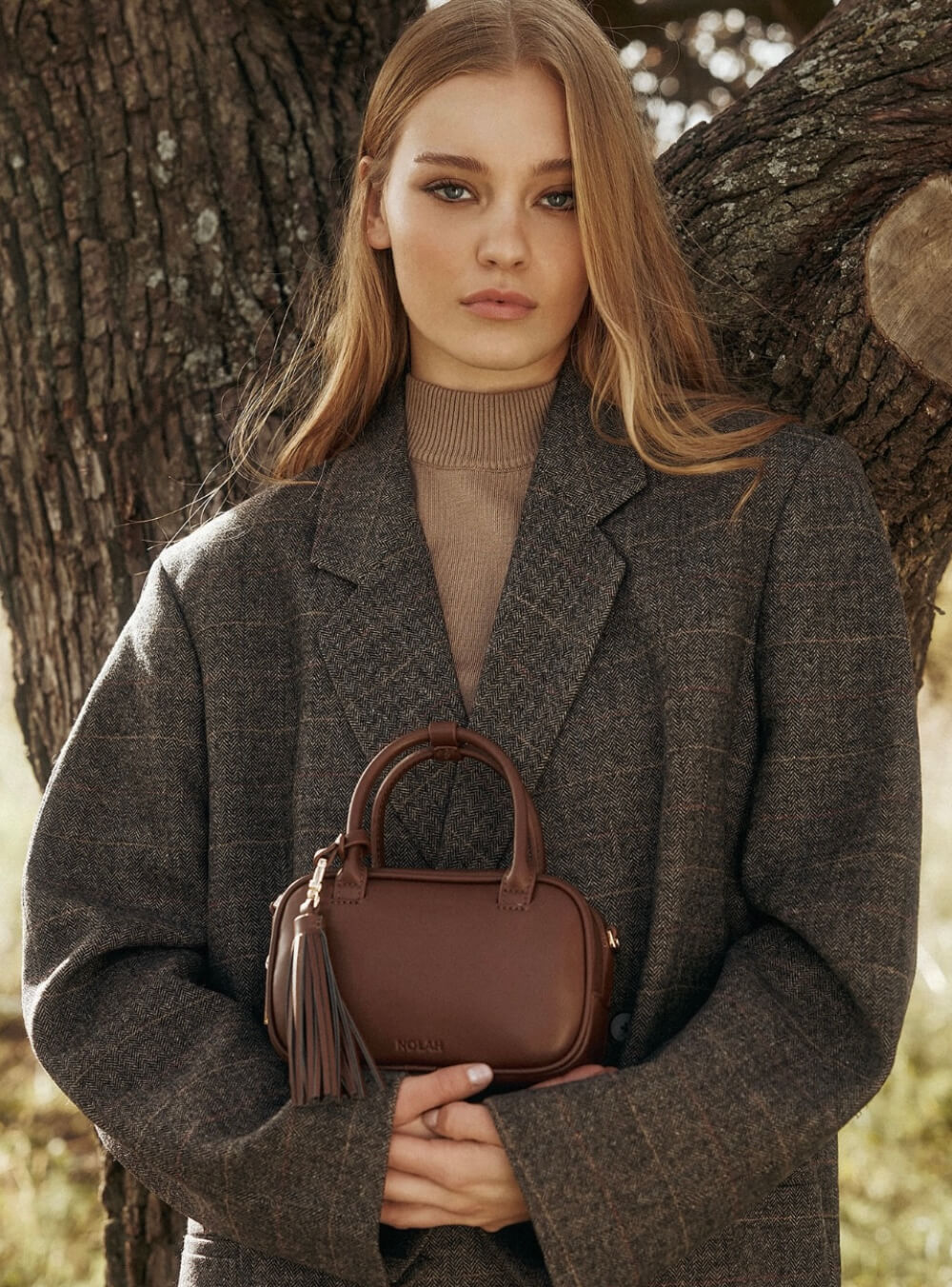 NOLAH LAURA BROWN||ΤΣΑΝΤΕΣ NOLAH||ΓΥΝΑΙΚΕΙΕΣ ΤΣΑΝΤΕΣ ΧΕΙΡΟΣ ΩΜΟΥ ΧΙΑΣΤΙ||NOLAH BAGS||ΚΑΦΕ ΤΣΑΝΤΑ