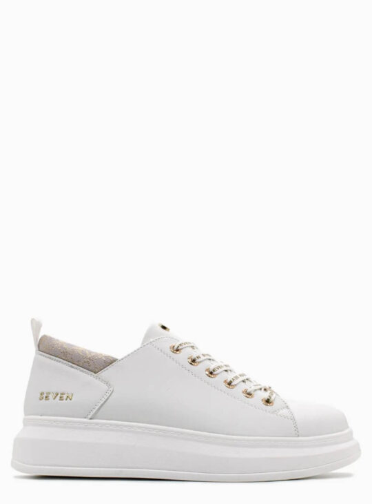 SEVEN SNEAKERS ΛΕΥΚΑ 205 ΠΛΑΤΙΝΑ||ΓΥΝΑΙΚΕΙΑ ΑΘΛΗΤΙΚΑ ΠΑΠΟΥΤΣΙΑ||ΓΥΝΑΙΚΕΙΑ ΡΟΥΧΑ ΠΑΠΟΥΤΣΙΑ ΚΑΙ ΑΞΕΣΟΥΑΡ