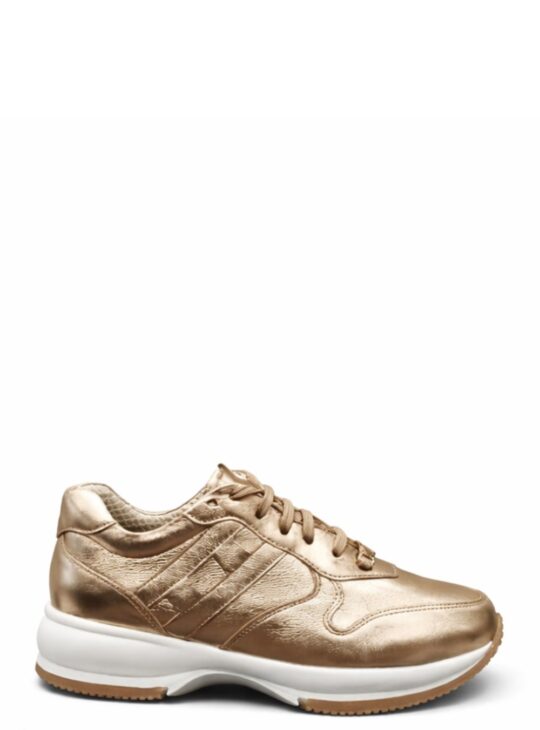 TOUTOUNIS Δερμάτινα Sneakers MOCHA METALLIC