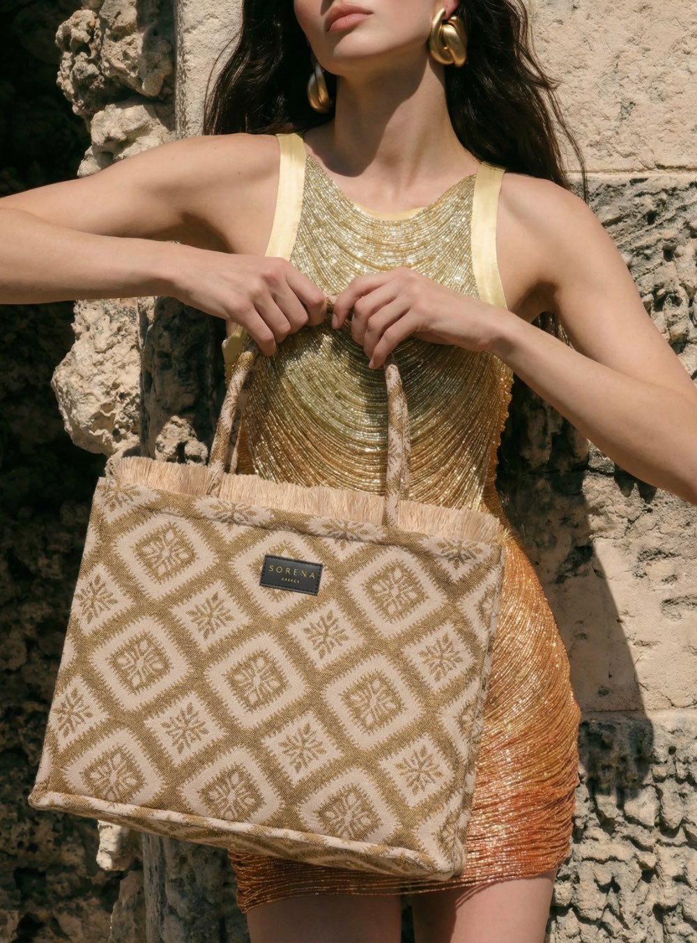 SORENA ARHONTISSA LARGE TOTE||ΓΥΝΑΙΚΕΙΕΣ ΤΣΑΝΤΕΣ SORENA