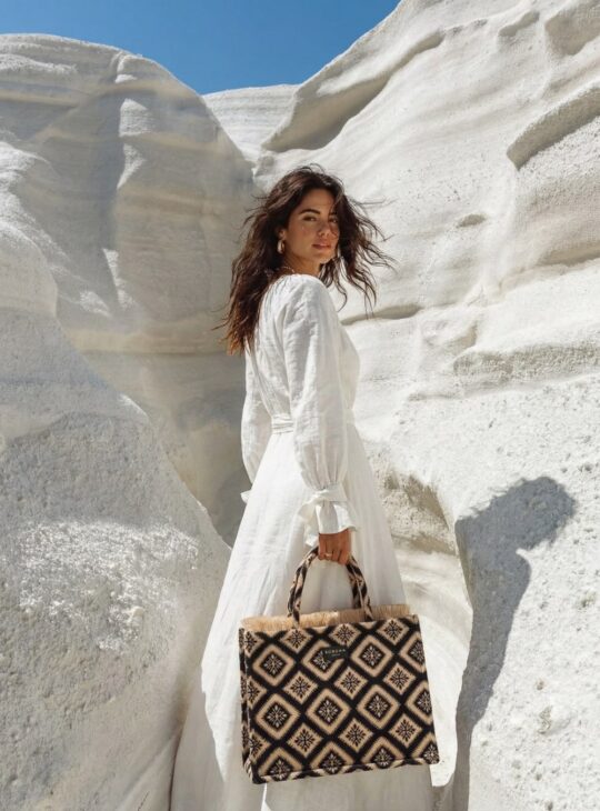 Γυναικεία tote τσάντα SORENA CYCLADITISSA LARGE TOTE