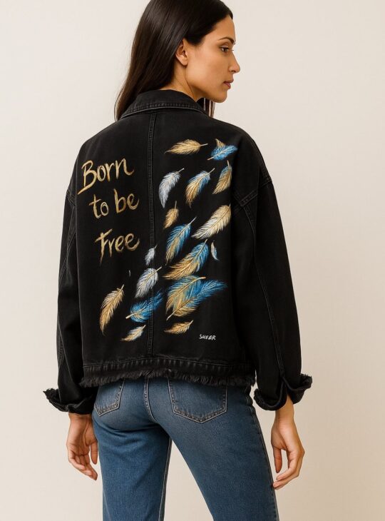 SORENA Χειροποίητο με προσοχή στη λεπτομέρεια, προσθέτει μια τολμηρή αλλά εκλεπτυσμένη πινελιά σε κάθε ντύσιμο, καθιστώντας το ένα απαραίτητο κομμάτι της γκαρνταρόμπας που ξεχωρίζει για την πρωτοτυπία και τον χαρακτήρα του. Μοναδικό και στιλάτο τζάκετ για τους λάτρεις του denim