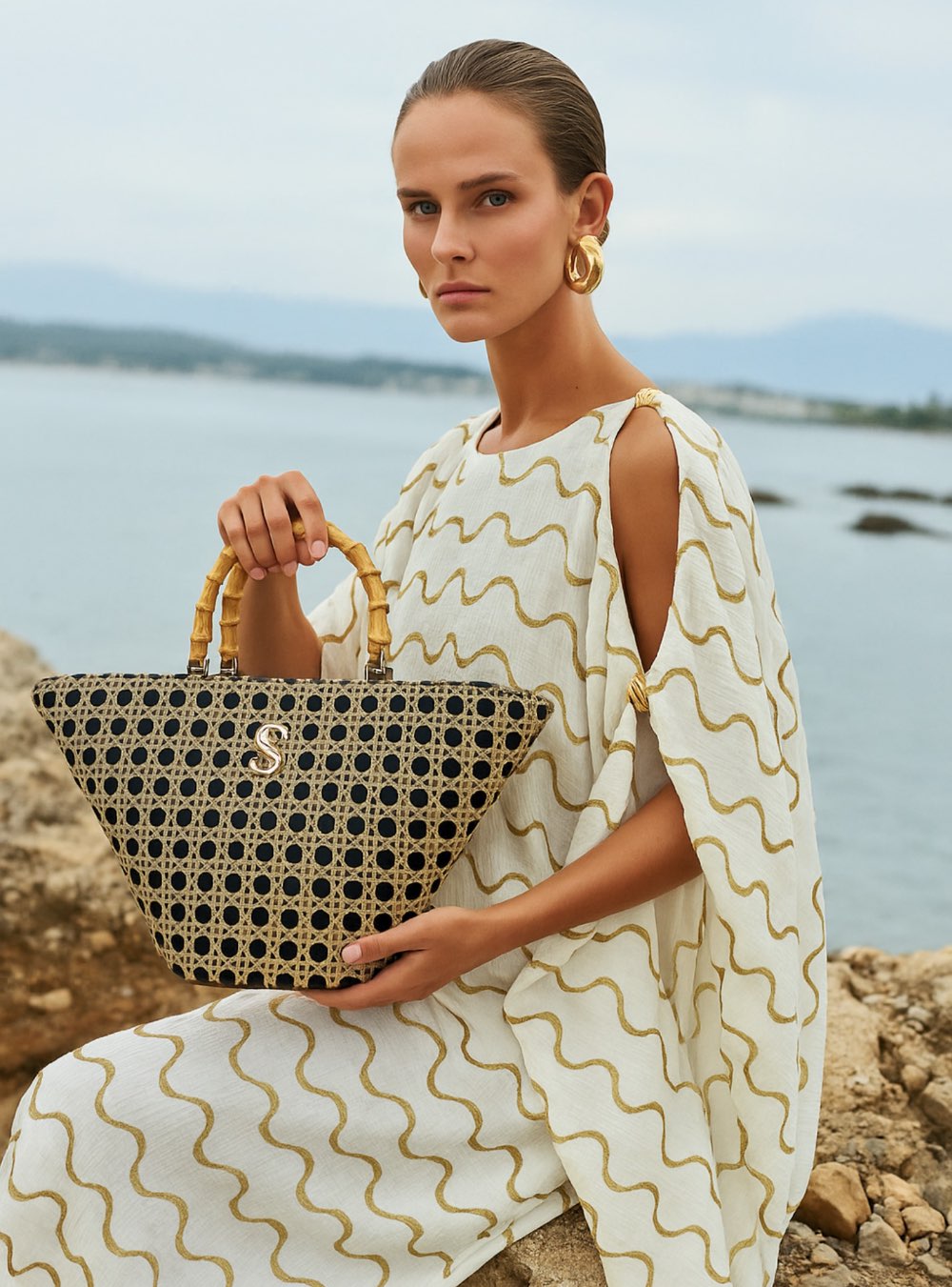 SORENA POSITANO MEDIUM BASKET