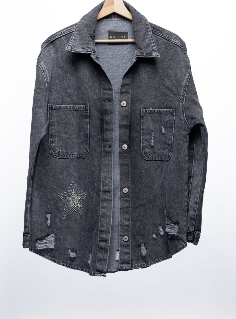 SORENA ΓΚΡΙ ΤΖΙΝ ΜΠΟΥΦΑΝ STARS||SORENA HANDMADE